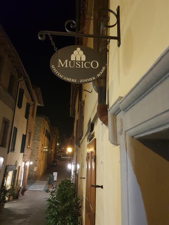 Beb Del Musico Bed & Breakfast Montalcino Exterior photo